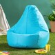 image 1 of Icon Kids Dalton High Back Indoor Outdoor Bean Bag, Aqua