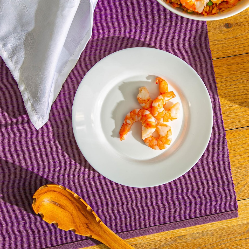 image 1 of Bormioli Rocco Toledo Glass Dessert Plates - 20cm - White - Pack of 6 | White | White