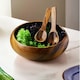 image 1 of Interiors By Premier Decorative Large Round Salad Bowl, Functional Salad Bowl For Kitchen, Traditional Decorative Bowl For Diet