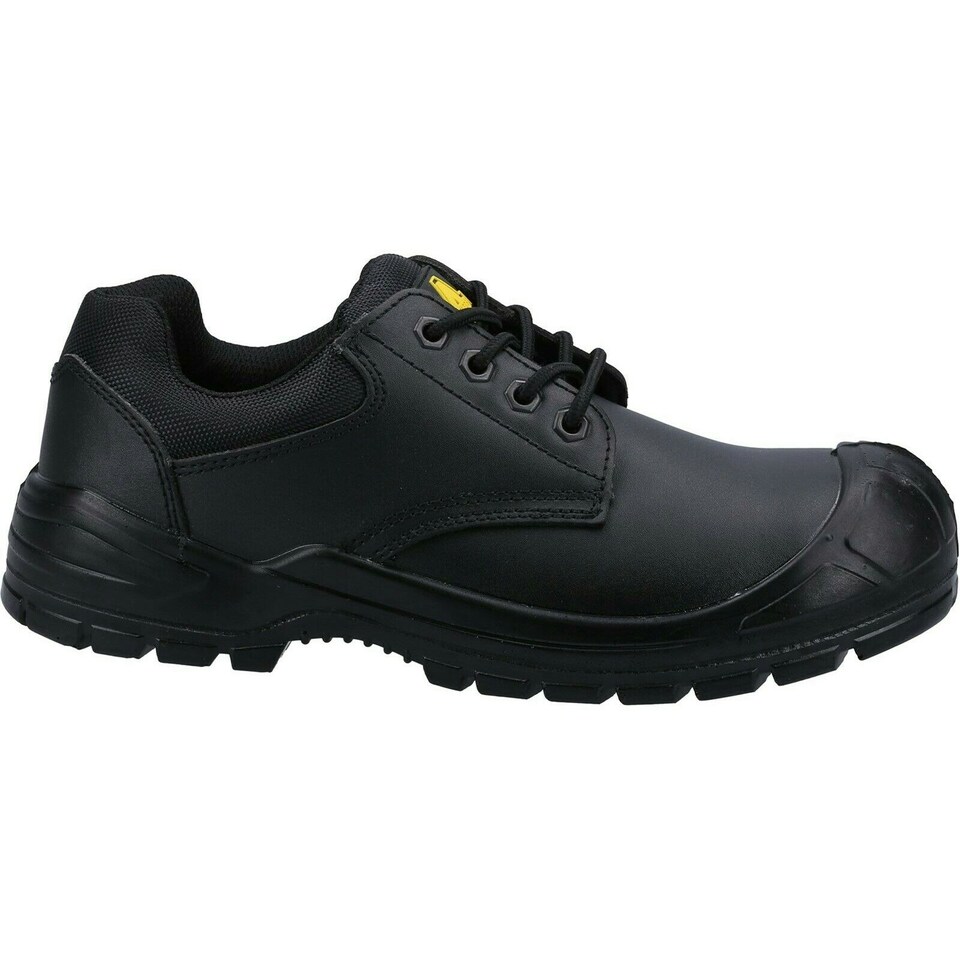 image 1 of Amblers Unisex Adult 66 Leather Safety Shoes - Black - 10.5 UK