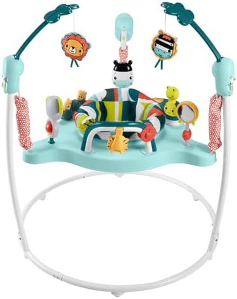 image 1 of Fisher Price Colourful Corner Jumperoo Activity Centre