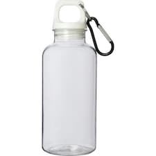 Oregon Recycled Plastic 400ml Carabiner Water Bottle - White - One Size