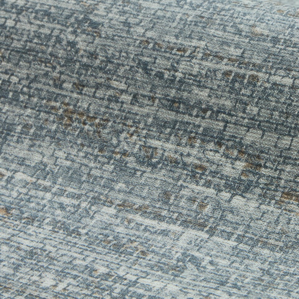 image 1 of Passau Wallpaper in Grey and Blue | Grey | Grey and Blue | 53cm x 10m