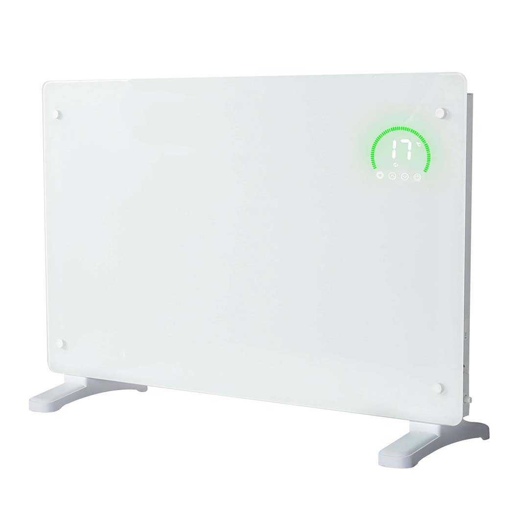 Spector Electric Radiator 2000W Panel Heater Wall Mounted Freestanding White
