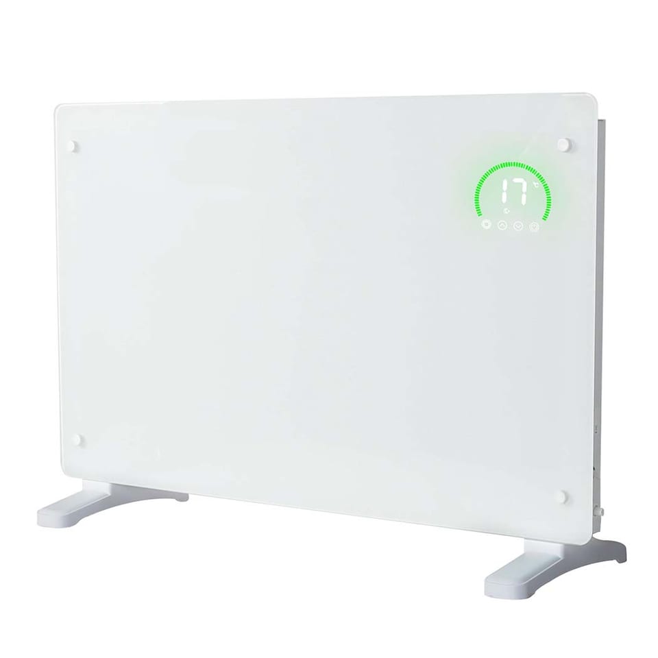 image 1 of Spector Electric Radiator 2000W Panel Heater Wall Mounted Freestanding White