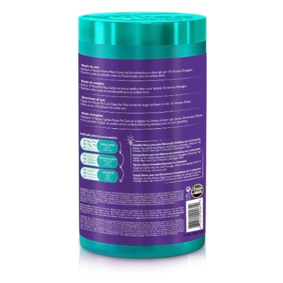 image 1 of Novex My Curls Deep Conditioning Hair Mask 400g