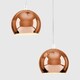 image 1 of ValueLights Retro Eyeball 3 Way Droplet Ceiling Pendant Light Fitting In Copper Finish