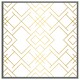 image 4 of Golden geo pattern (Picture Frame) Brown | Oak | XL