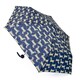 image 1 of Unisex Adults Sausage Dog Supermini Umbrella - Blue - One Size