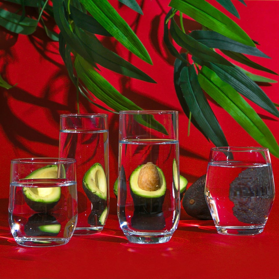 image 1 of LAV Sude Highball Glasses - 315ml - Clear - Pack of 6 | Clear | Clear