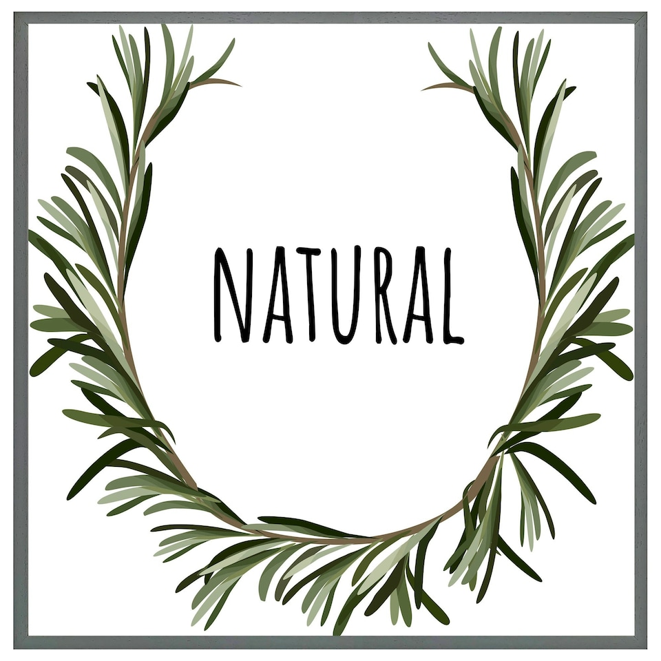 image 1 of Natural (Picture Frame) White | XL