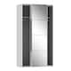 image 3 of Olivia 120cm Sliding Wardrobe 1 Glass Door Braking System White