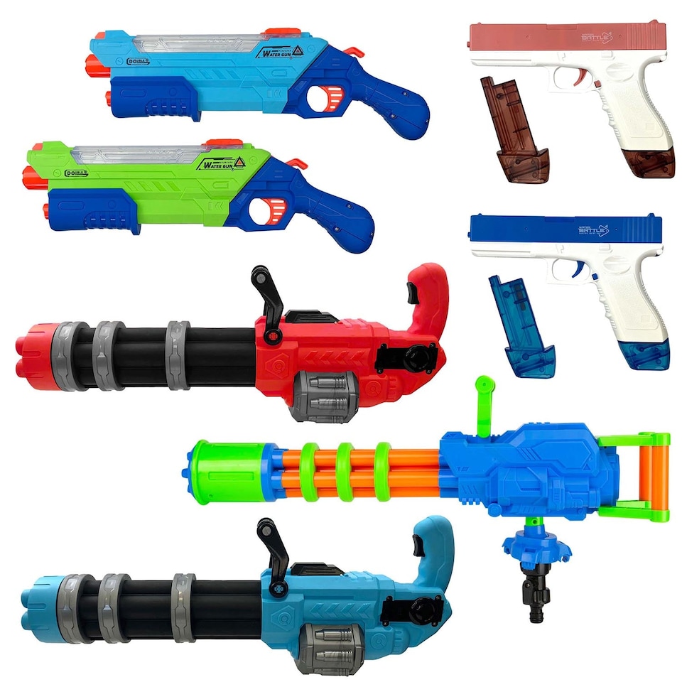 image 1 of vfm-estore Water Gun Pistol - Electric Pump or Hose Connection