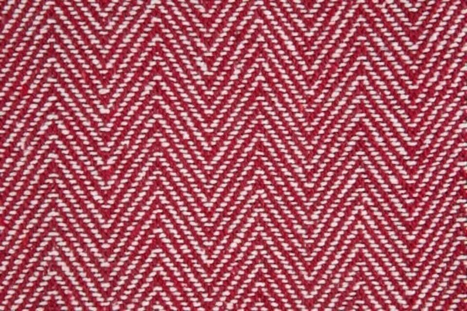 image 1 of Hartley Cushion Cover 43cm x 43cm Red | Red | Red