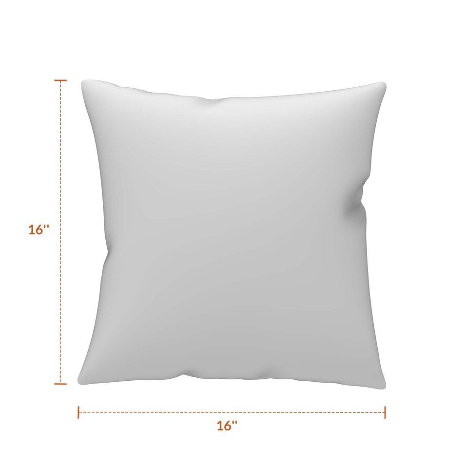 image 1 of Covers&All Sunbrella Throw Pillows Pack Of 2, Square 16 in x 16 in, Cabana Classic