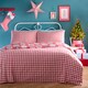 image 4 of Fusion Christmas Vintage Frames Duvet Cover Set Red
