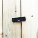 image 3 of 13 x 4 Windowless Pressure Treated Tongue And Groove Single Door Apex Shed + Low Eaves (13' x 4') / (13ft x 4ft) (13x4)