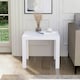 image 5 of Vida Designs Beeston Side Table Sofa End Bedside Table, White