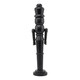 image 1 of Hill Interiors Wooden Nutcracker Ornament - Black - 50cm x 10cm x 12cm