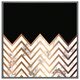 image 3 of Marble zig zag pattern (Picutre Frame) Brown | XS