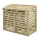 image 7 of Rowlinson Timber Single Bin Store With Box Store Brown