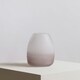 image 5 of Interiors by Premier Small Grey Ombre Glass Vase, Ribbed Glass Vase, Textured Modern Vase, Chic Flower Vase, Grey Glass Vase Grey
