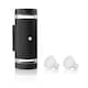 image 1 of Auraglow PIR Motion Sensor Double Up & Down Wall Light - FLORENCE | Black | Black/Fitting Only