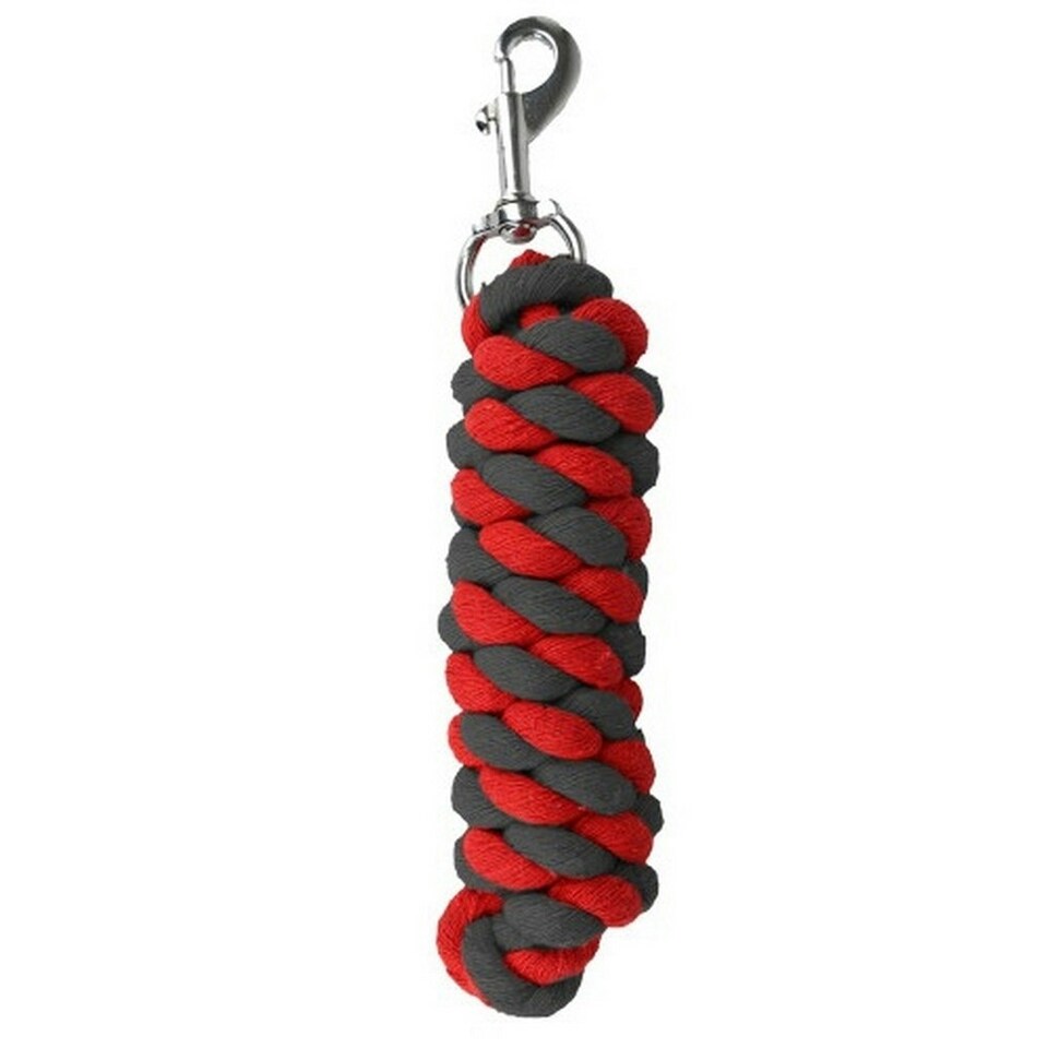 image 1 of HYCONIC Horse Lead Rope - Black/Red - One Size