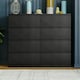 image 4 of Vida Designs Denver 8 Drawer Chest of Drawers Bedroom Storage, Black