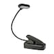 image 1 of ValueLights Clip-On Black Rechargeable Battery Powered Magnetic Book Light