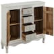 image 4 of Rajat Sideboard 2D4DR white Grey White | White Grey