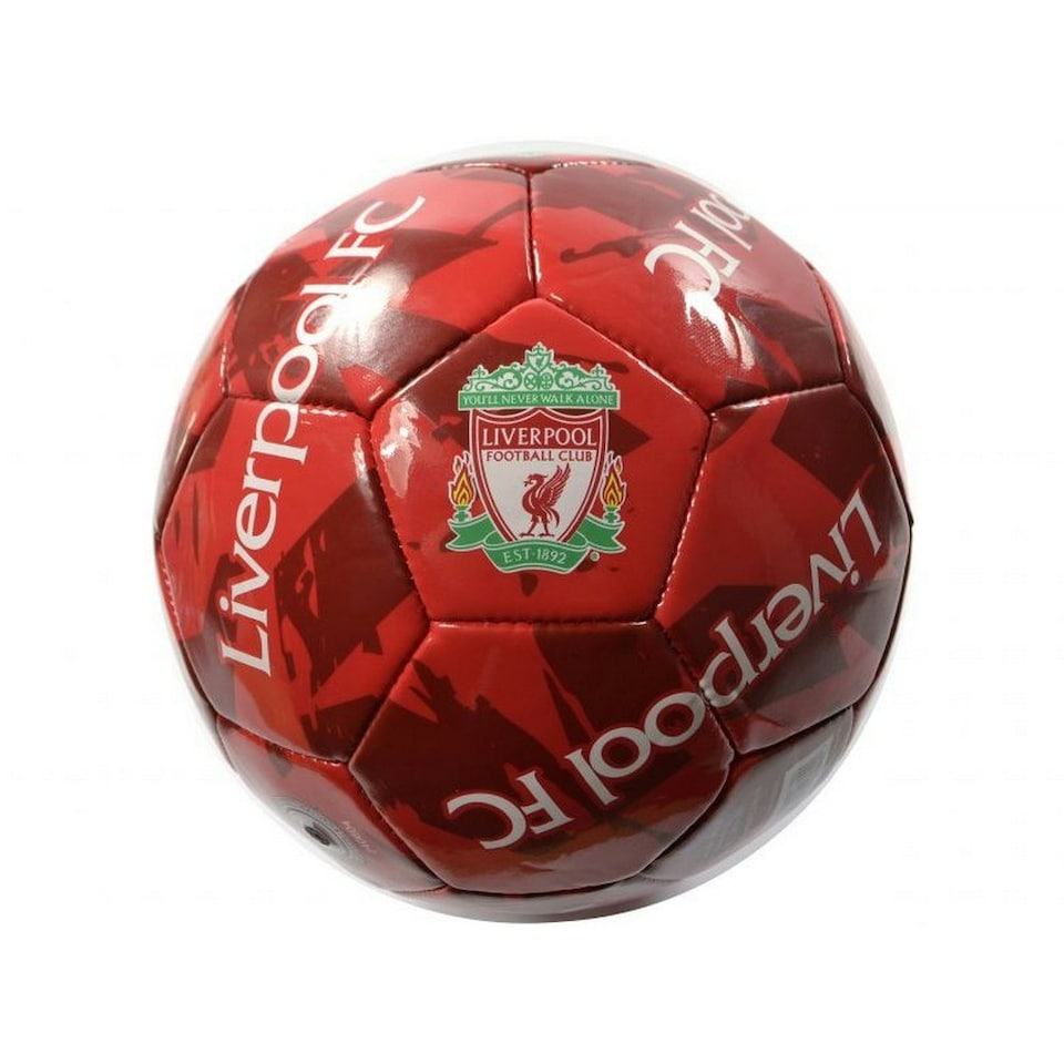 image 1 of Liverpool FC Graffiti Football - Red/White/Green - 5
