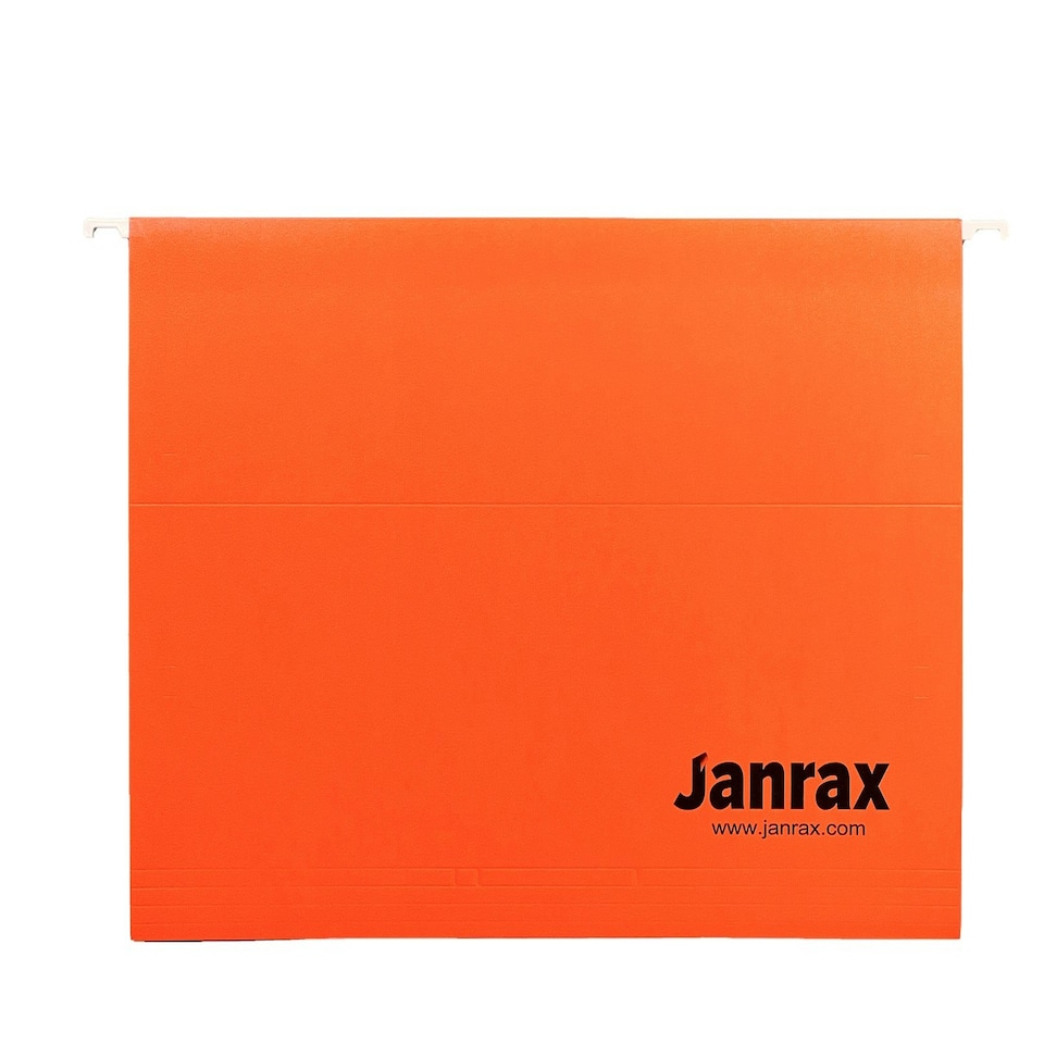 image 1 of Pack of 50 Orange Foolscap Suspension Files