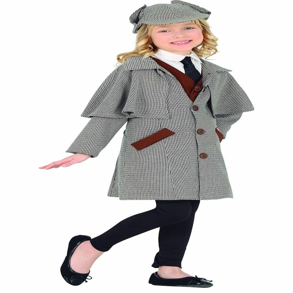 image 1 of Fancy Dress Child Detective - 5-6 Years