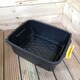 image 3 of 24L Heavy Duty Storage Box Sturdy, Lockable, Stackable and Nestable Design Storage Chest with Clips in Black