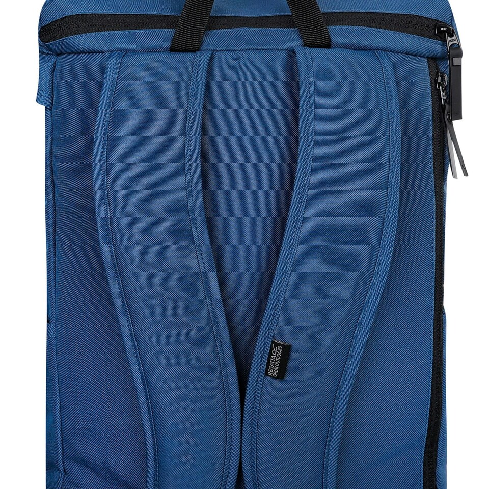 image 1 of Shilton 25L Padded Water-Repellent Rucksack Blue
