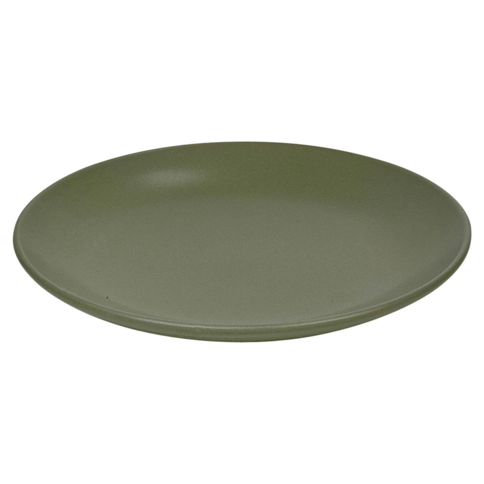 image 1 of Coloured Stone Ceramic Dinnerware Crockery Plates Bowls Dining Set | Green | 32 Pcs Green | 32
