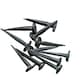 image 1 of Bayonet Tacks - Blue - 25mm
