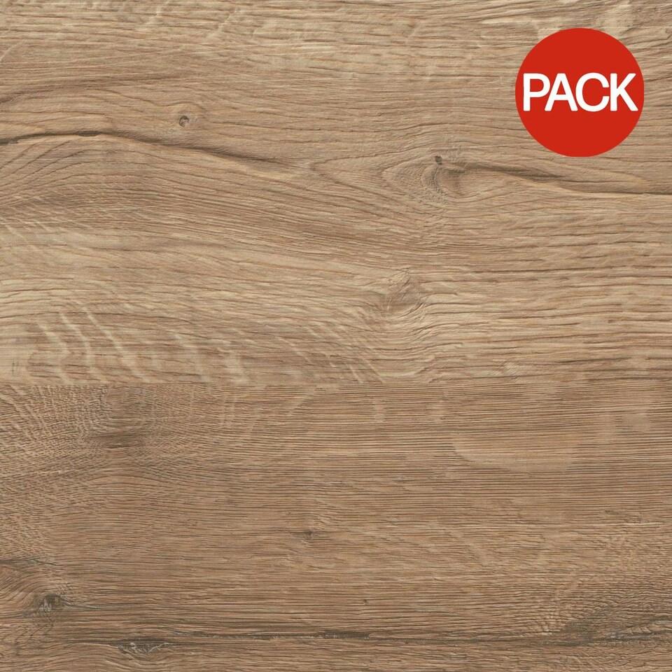 image 1 of Fine Decor Floorpops Floor Tiles (Pack of 10) - Brown - 30cm x 30cm x 0.1cm Brown | 30cm x 30cm x 0.1cm