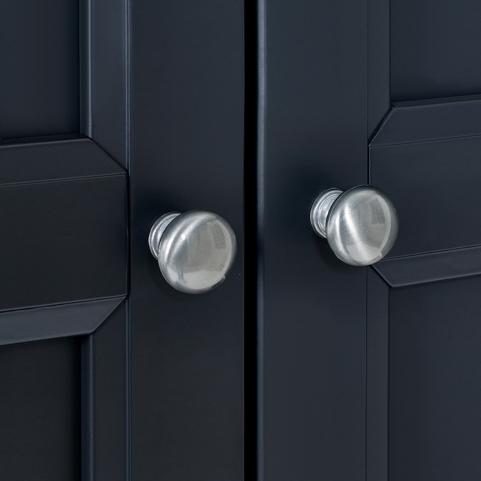 image 1 of Maine 3 Door 2 Drawer Wardrobe - Anthracite