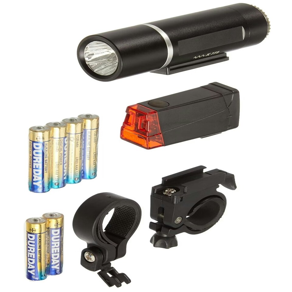 Sport Direct Maverick Mega Bright Bike Light Set 20 Lux Equiv to British Standards
