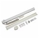 image 1 of 120cm Deluxe PVC Cassette Roman Blind Kit (250cm Drop)