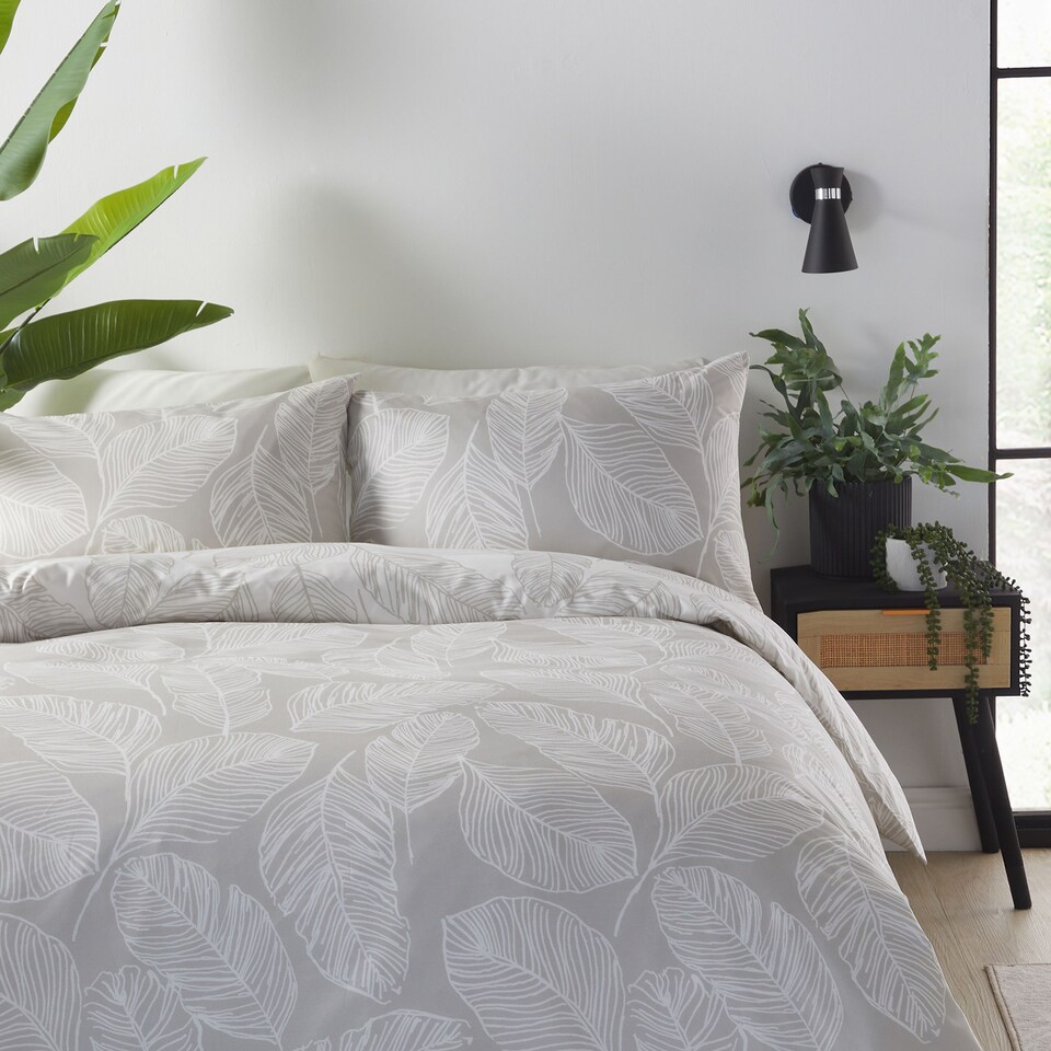 image 1 of Fusion Matteo Duvet Cover Set Natural