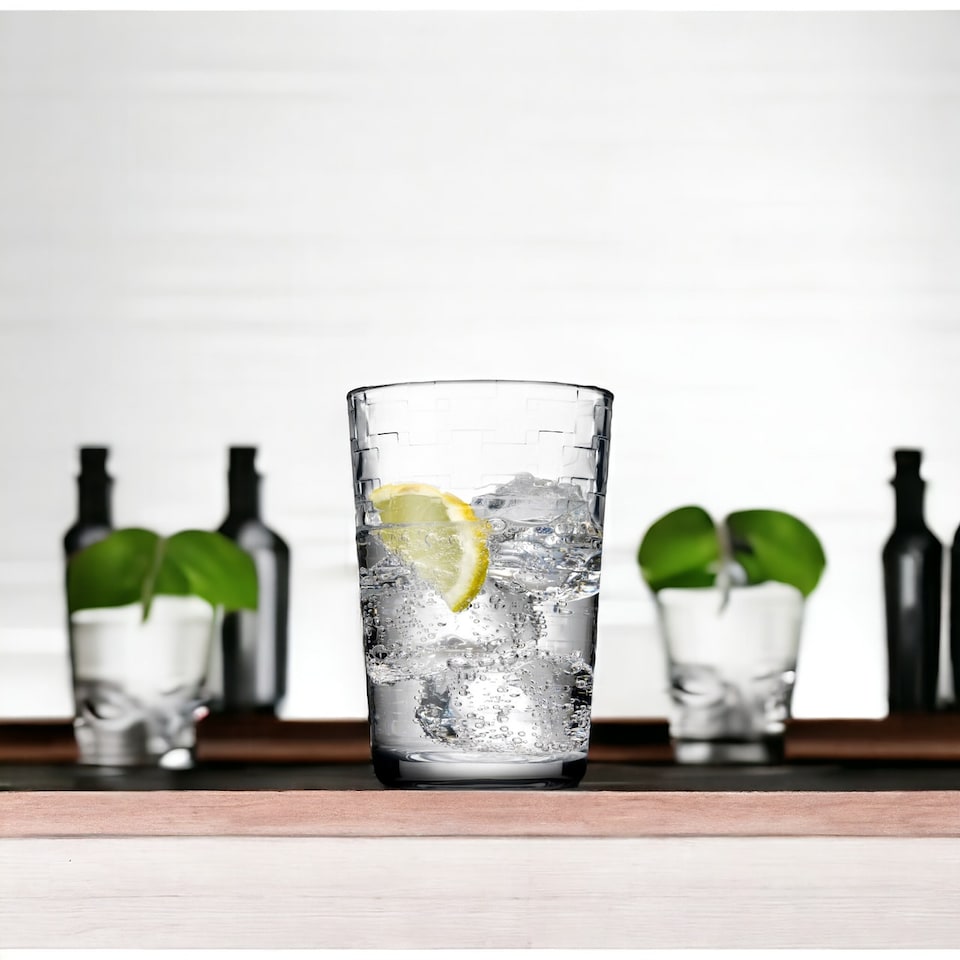 image 1 of Pasabahce Modern Drinking Glasses 200ml | Clear | 6