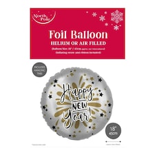 18" Happy New Year Foil Balloon