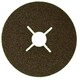 image 3 of 20pc 115mm (4.5") Fibre Discs 36 Grit Abrasive Sanding Disc Wood Metal Masonry