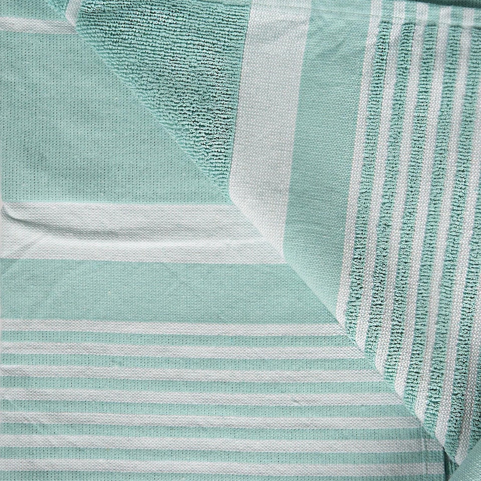 image 1 of Nicola Spring Deluxe Turkish Cotton Bath Towel - 162 x 90cm - Aqua | Blue | Aqua