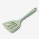 image 6 of Zeal Silicone Flexible Slotted Kitchen Turner, 30cm, Sage Green