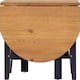 image 3 of Santos Drop Leaf Extending Coffee Table Blue | Navy Blue