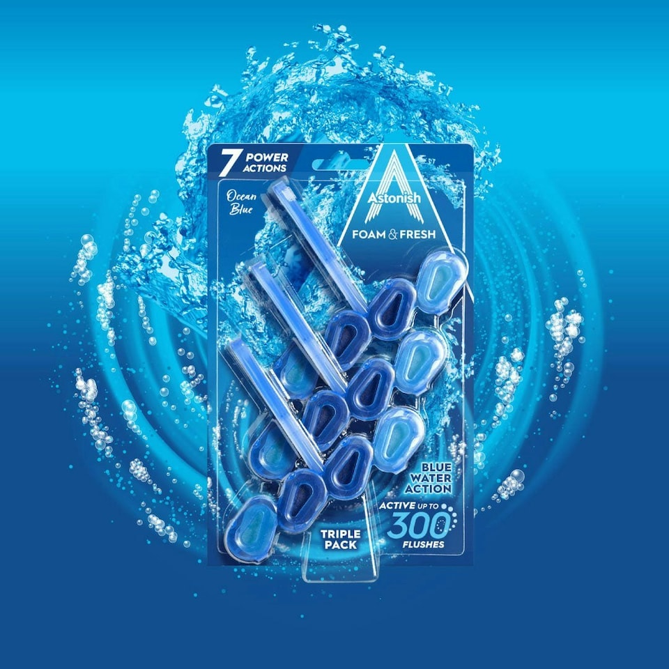 image 1 of Foam & Fresh Ocean Blue